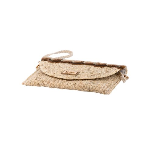 Bolso Clutch Greta Natural Bolso Clutch Greta Natural