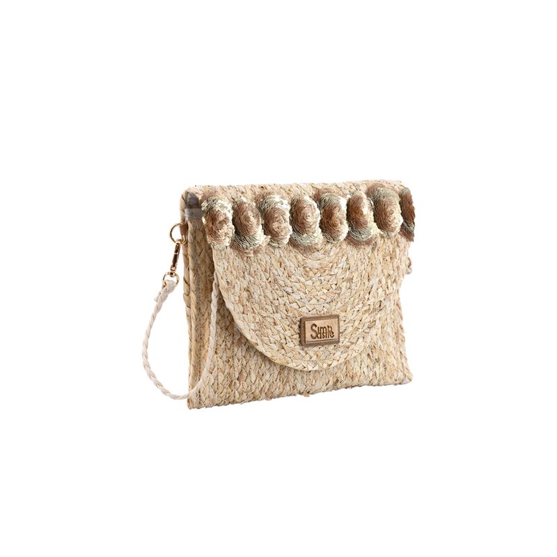 Bolso Clutch Greta Natural Bolso Clutch Greta Natural