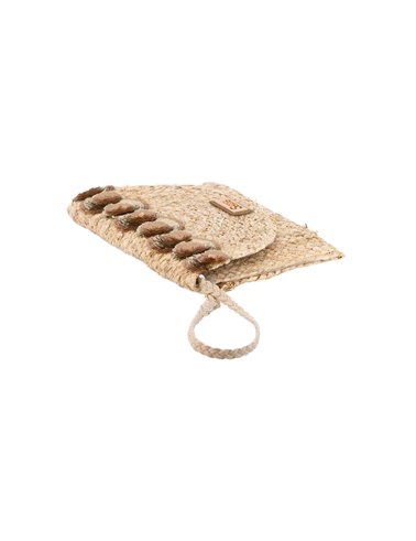Bolso Clutch Greta Natural