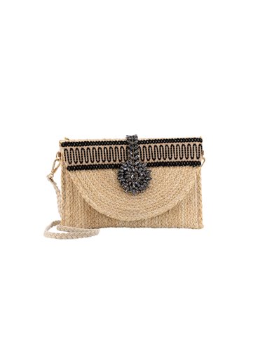 Bolso Clutch Chanel Natural