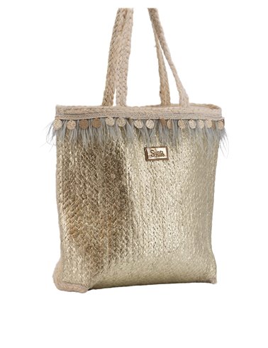 Bolso Shopper Berta Oro