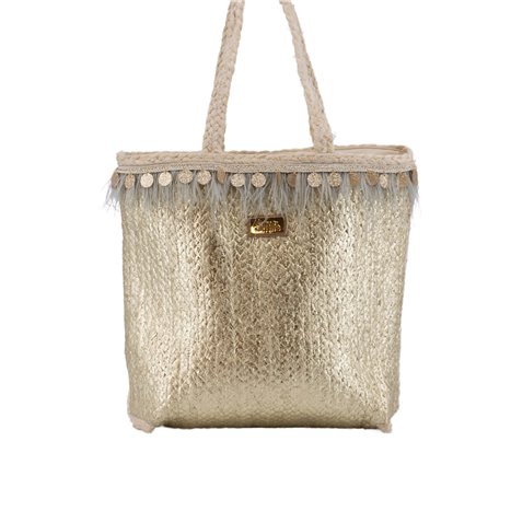Bolso Shopper Berta Oro