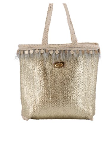 Bolso Shopper Berta Oro