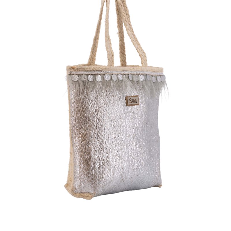 Bolso Shopper Berta Plata Bolso Shopper Berta Plata