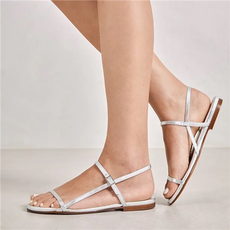 Sandalia Milan Plata