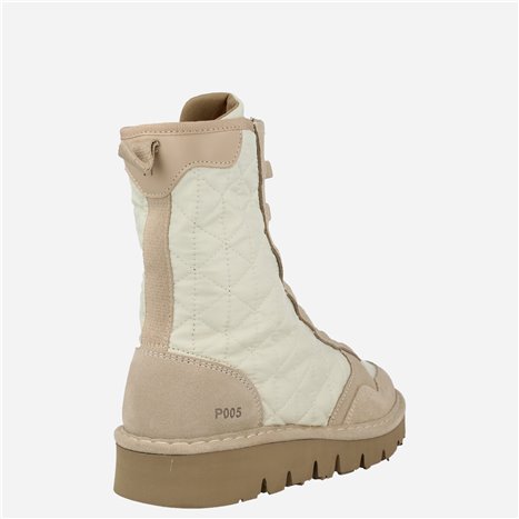 Botín P05W Nylon Beig