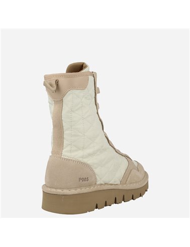 Botín P05W Nylon Beig