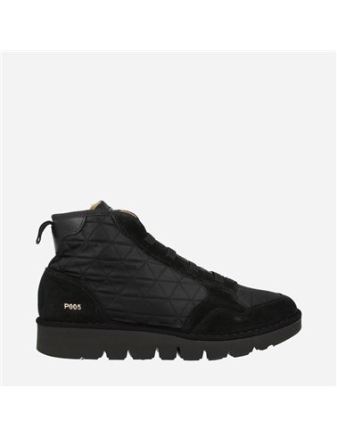 Botín P05M Quilted Negro