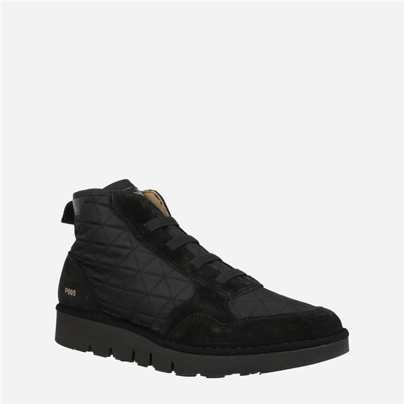 Botín P05M Quilted Negro