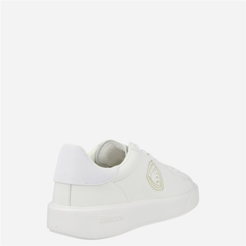 Sneaker Buck07 Lea Blanco