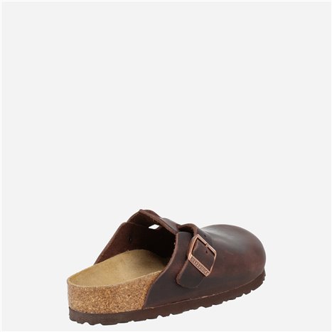Zueco Boston Leather Oiled Marrón