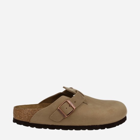 Zueco Boston Leather Oiled Taupe