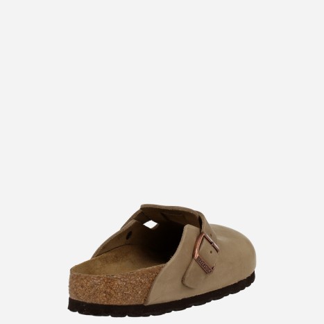 Zueco Boston Leather Oiled Taupe Zueco Boston Leather Oiled Taupe