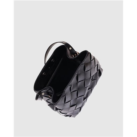 Bolso Chiara Braided Negro