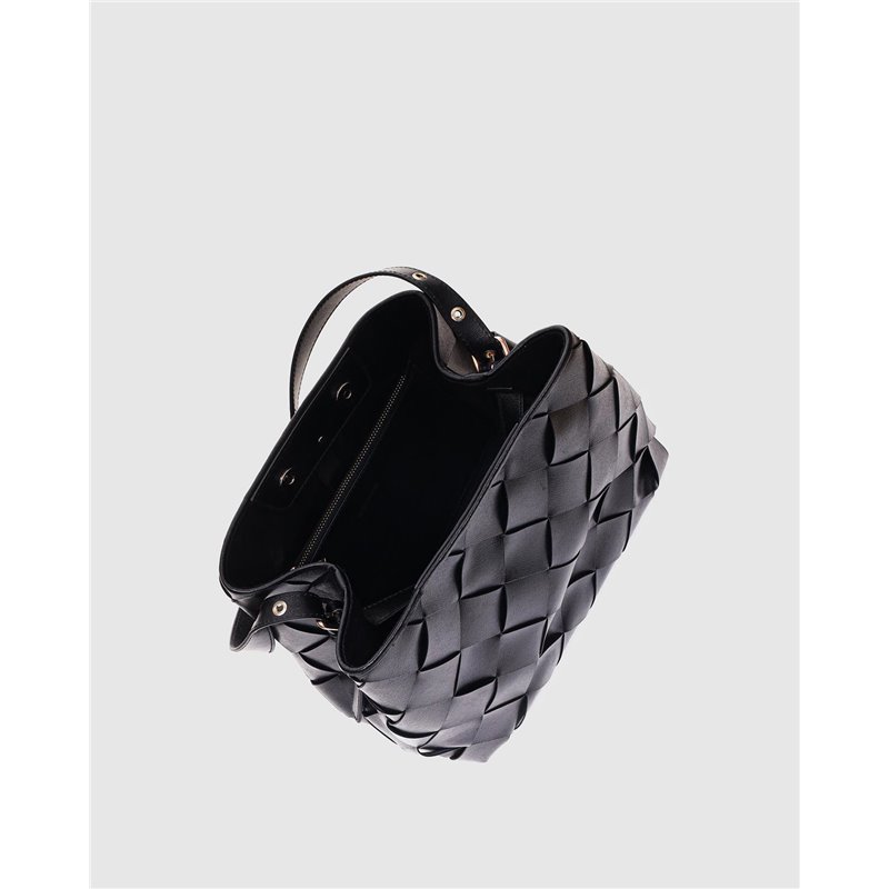 Bolso Chiara Braided Negro