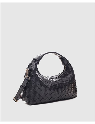Bolso Dandy Braided Negro