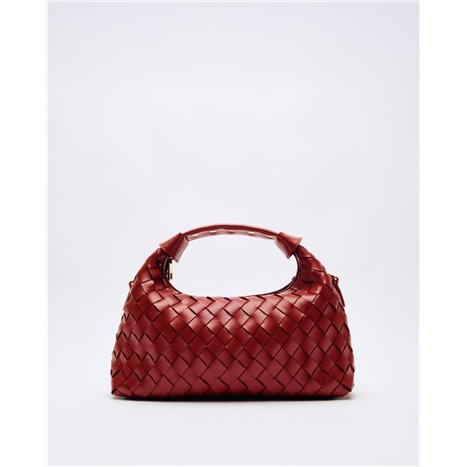 Bolso Dandy Braided Granate