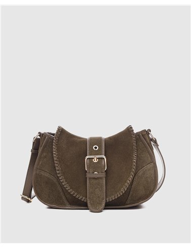 Bolso Maria Stitch Kaki