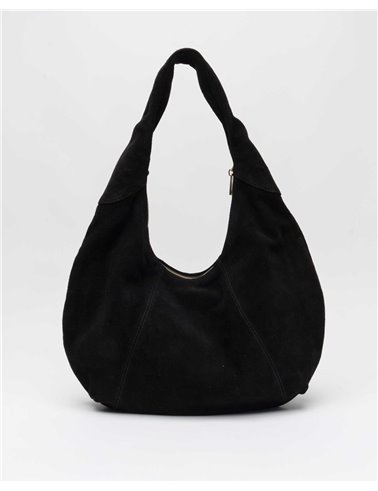 Bolso Gabi Suede Negro