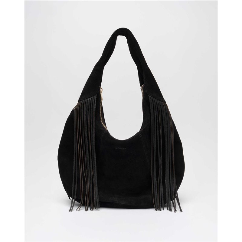 Bolso Gabi Suede Negro Bolso Gabi Suede Negro