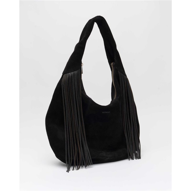 Bolso Gabi Suede Negro Bolso Gabi Suede Negro