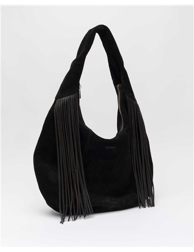 Bolso Gabi Suede Negro