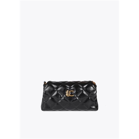 Bolso Cartera Quilted Negro