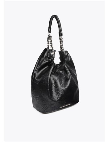 Bolso Shopper Tacha Negro