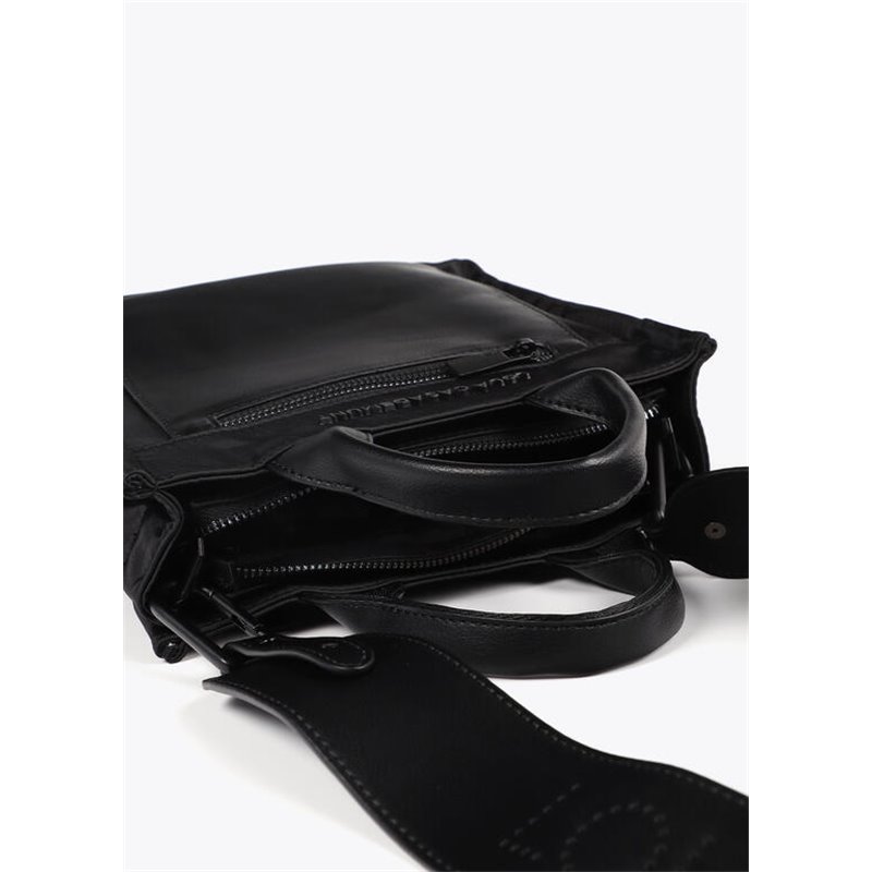 Bolso Bandolera Nylon Negro