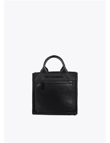 Bolso Bandolera Nylon Negro