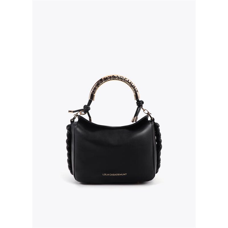 Bolso Bandolera Metal Negro