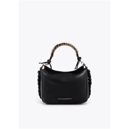 Bolso Bandolera Metal Negro