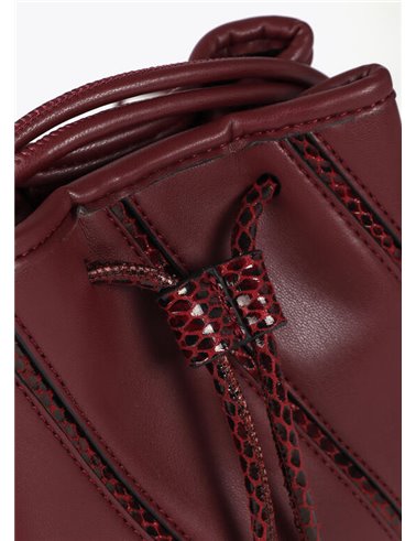 Bolso Mini Bolsa Judas Granate