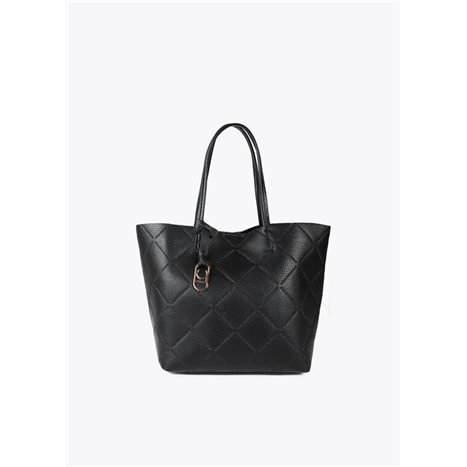 Bolso Shopper Rombo Negro