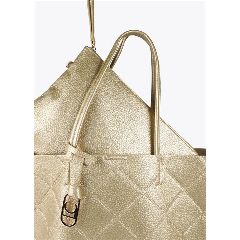 Bolso Shopper Rombo Oro