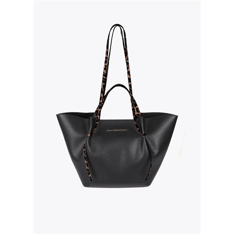 Bolso Shopper Animal Negro