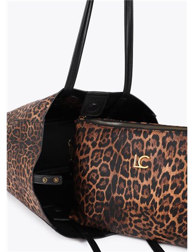 Bolso Shopper Leo Leopardo
