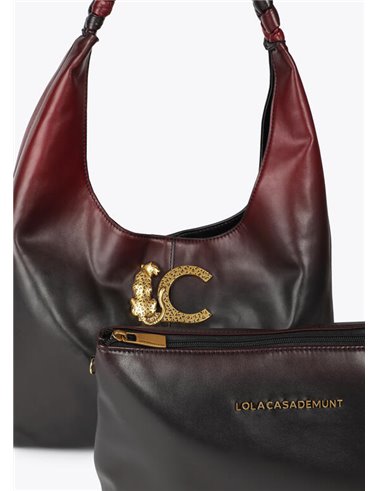 Bolso Shopper Degrade Negro