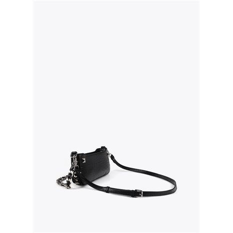 Bolso Cartera Cadena Negro