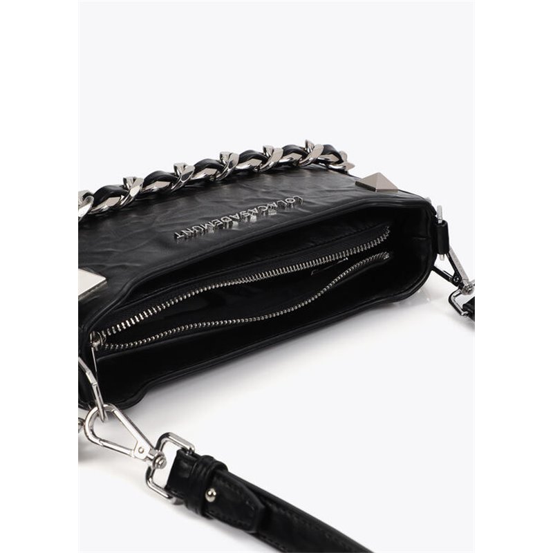 Bolso Cartera Cadena Negro
