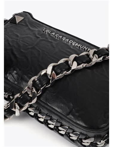 Bolso Cartera Cadena Negro