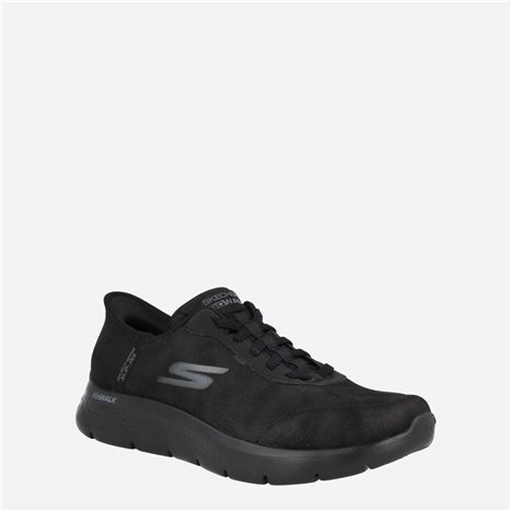 Sneaker Go Walk Flex Smooth Negro Sneaker Go Walk Flex Smooth Negro