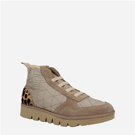 Botín P05W Nylon Taupe