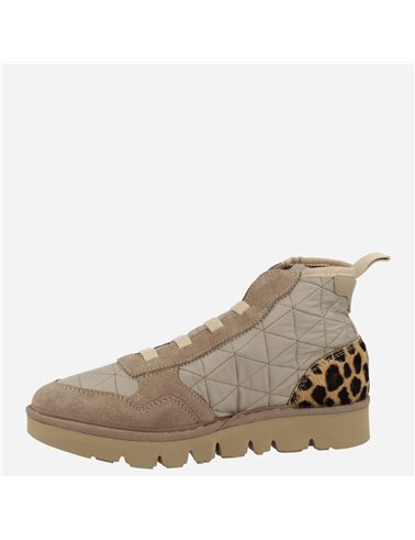 Botín P05W Nylon Taupe