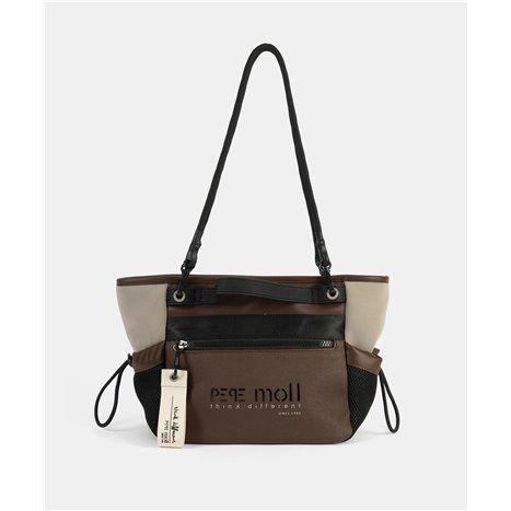 Bolso Shopper Sarah Marrón