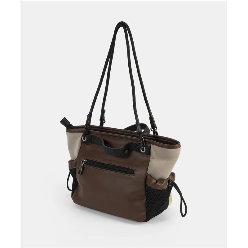 Bolso Shopper Sarah Marrón