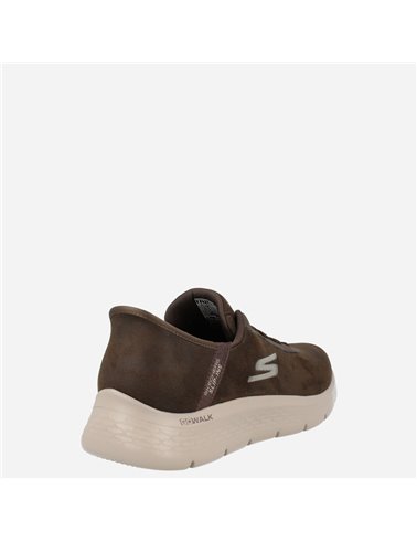 Sneaker Go Walk Flex Smooth Marrón