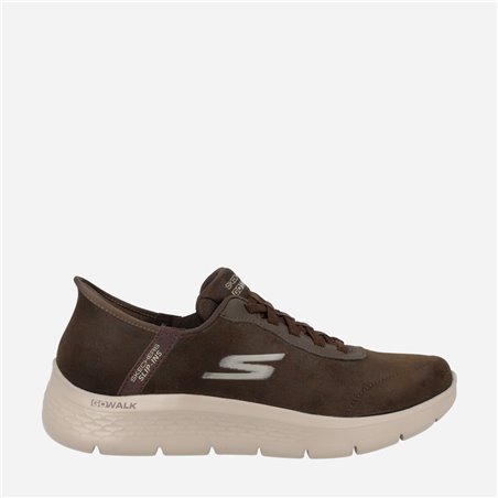 Sneaker Go Walk Flex Smooth Marrón