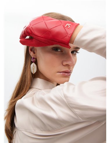 Guante Rombos Logo Rojo