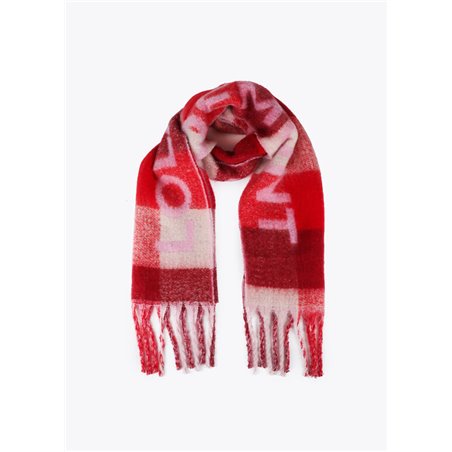 Bufanda Cuadro Rojo